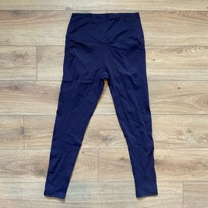 COPY - ZYIA light n tight leggings deep purple size medium worn once.